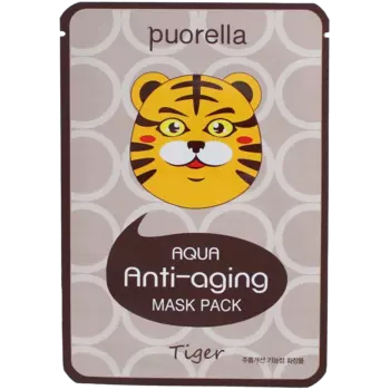 Puorella антивозрастная маска для лица - тигровая, 23 г
