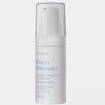 Pupa Daily Defender Защитный флюид 7 Factors 002 Цветной 30 мл SPF 50 Pupa Milano