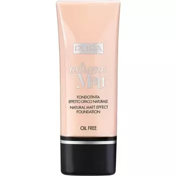 Pupa Extreme Matt Тональный крем под макияж с натуральным матовым эффектом, песочный - 30 г