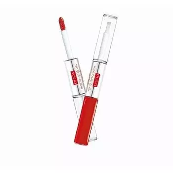 Pupa Milano, Губная помада Made To Last Lip Duo, оттенок 018 Imperial Red
