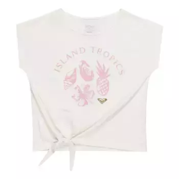 Pura Playa Roxy детская футболка, белый