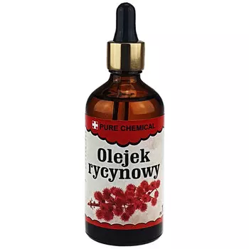 Pure Chemie, Натуральное нерафинированное касторовое масло из Индии, 500 мл