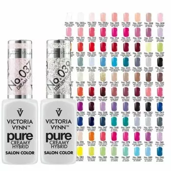 PURE Creamy Hybrid Гель-лак для ногтей Salon Color Hybrid UV Promo Victoria Vynn
