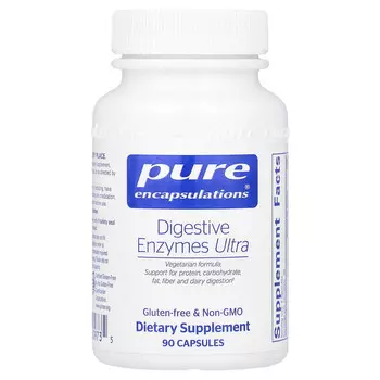 Pure Encapsulations, Digestive Enzymes Ultra, 90 капсул