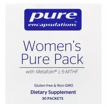 Pure Encapsulations, Женский чистый пакет, 30 пакетиков