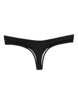 Pure Tentation стринги с высоким вырезом Maison Close, черный