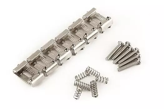 Pure Vintage Stratocaster "Pat. Pend". Комплект седла никелированный Fender 0992091000