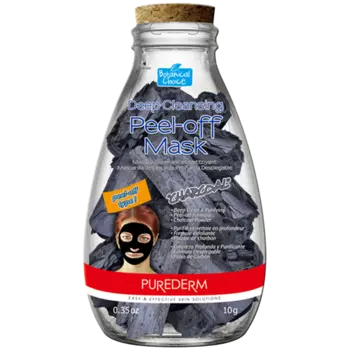 Purederm Peel Off очищающая и вяжущая маска для лица с углем, 1 шт.