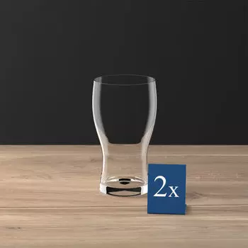 Purismo Beer Pint Набор из 2 шт Villeroy & Boch, прозрачный