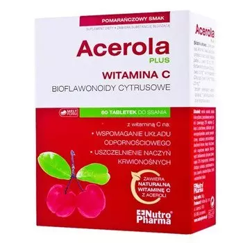 Puritans Pride, Ацерола Плюс, 60 таблеток Nutropharma