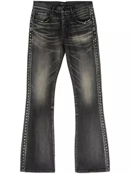 Purple Brand джинсы bootcut со стразами, черный