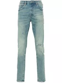 Purple Brand джинсы P001 Vintage Knee Blowout, синий