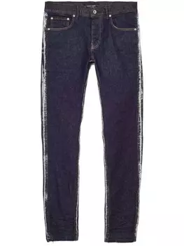 Purple Brand джинсы скинни P001 с заниженной талией, синий