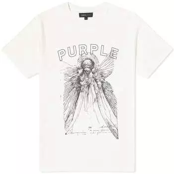 Purple Brand Футболка с фирменной текстурой наизнанку