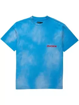 Purple Brand футболка с логотипом, синий
