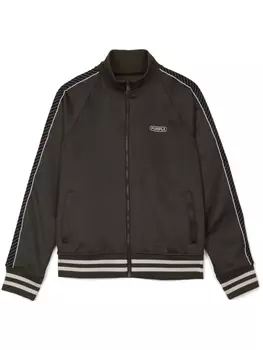 Purple Brand легкая куртка с полосками, зеленый