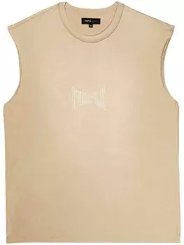 Purple Brand топ с логотипом, коричневый