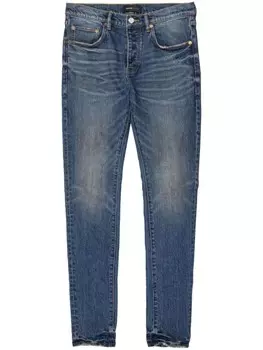 Purple Brand узкие джинсы P001 Mechanic Vintage, синий