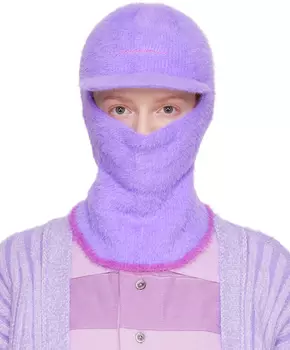Пурпурная балаклава 'La Cagoule Casquette' Jacquemus