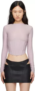 Пурпурная футболка с длинным рукавом Pandora MISBHV