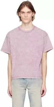 Пурпурная футболка с выворотом John Elliott