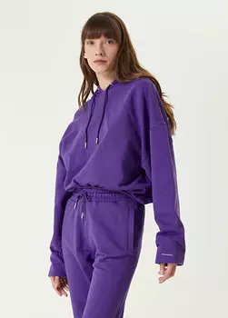 Пурпурная толстовка с капюшоном Academia