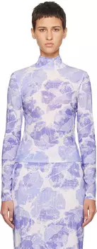 Пурпурная водолазка Helvin Staud