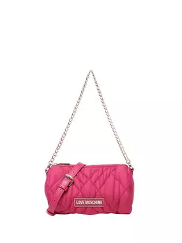 Пурпурная женская сумка через плечо Moschino