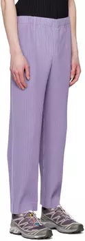 Пурпурные 2 брюк со складками по индивидуальному заказу Лавандового цвета HOMME PLISSe ISSEY MIYAKE