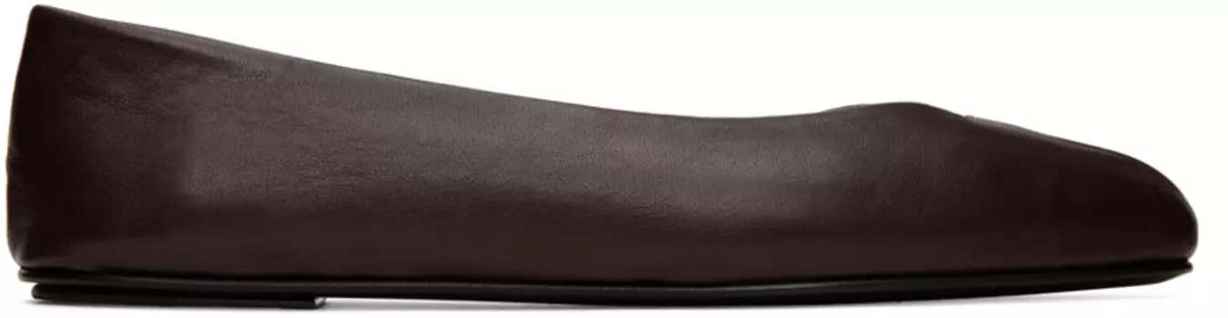 Пурпурные балетки Eva The Row