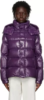 Пурпурный пуховик Moncler Maya 70