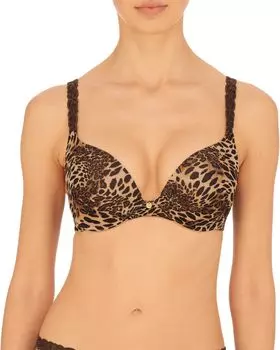 Пуш-ап Pure Luxe на косточках Natori, цвет Java Luxe Leopard Print