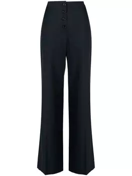 pushBUTTON брюки с пуговицами, синий