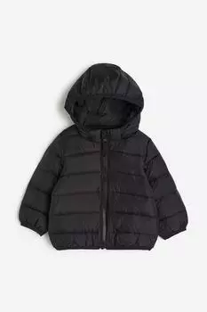Пушистая куртка с капюшоном H&M