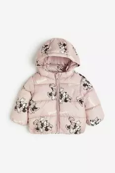Пушистая куртка с узором H&M