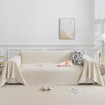 Пушистое хлопковое одеяло для дивана, мягкое одеяло для постели, одеяло Love, одеяло для собаки, одеяло для дивана, 180 х 180 см, серый BTTO, бежевый