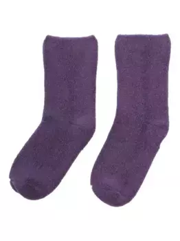 Пушистые носки Baserange, фиолетовый