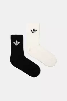 Пушистые носки Fluffy Cr S 2 шт Adidas Originals, белый