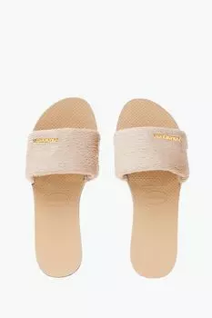 Пушистые сандалии Havaianas