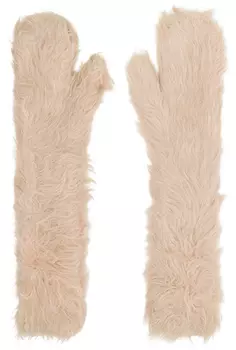 Пушистые варежки Acne Studios
