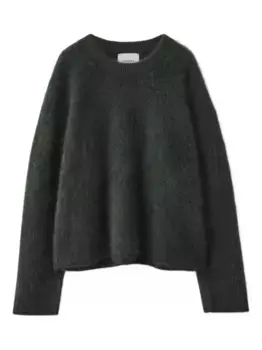 Пушистый джемпер Lisa Yang, зеленый