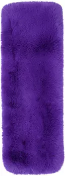 Пушистый шарф Acne Studios, фиолетовый