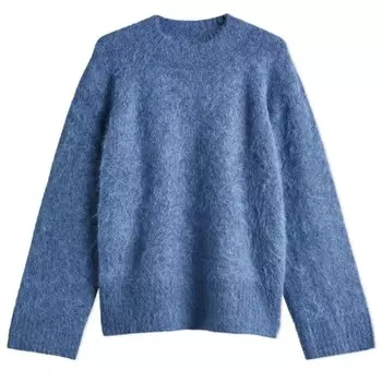 Пушистый свитер Fure Holzweiler, синий