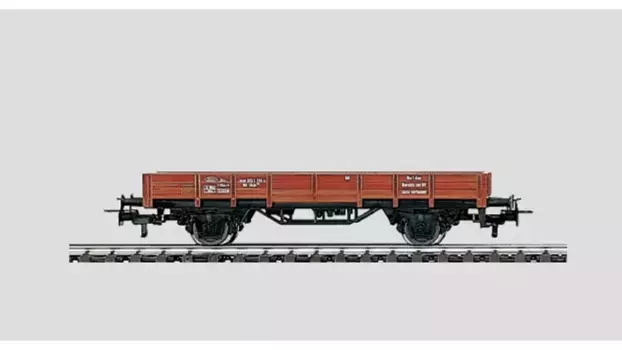 Пуск грузовой вагон низкобортный вагон db Mrklin