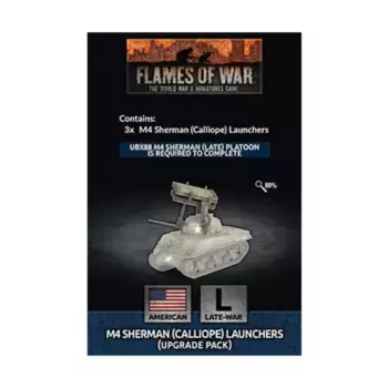 Пусковые установки M4 Sherman (Каллиопа) — пакет обновления, Flames of War - WWII - United States - Vehicles (4th Edition)