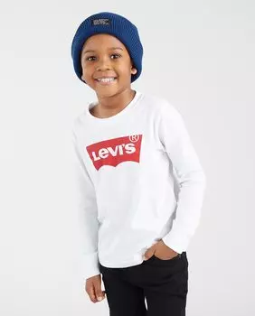 Пустая футболка мальчика Levi's, белый