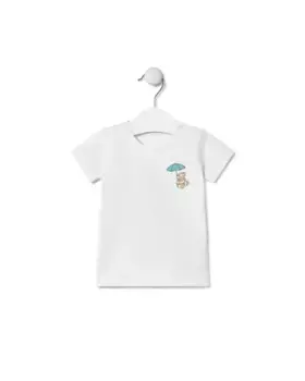 Пустая пляжная футболка с зонтиком и Bold Bear Tous, синий