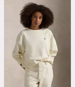 Пузыристый свитер Regular fit Polo Ralph Lauren, бежевый