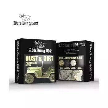 Пыль и грязь, Abteilung 502 - Pigment Sets (AK-Interactive)