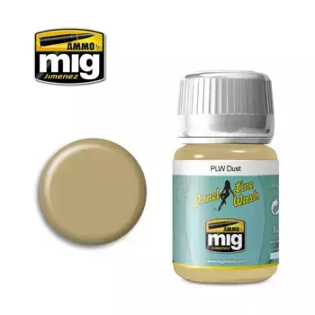 Пыль, Panel Line Wash